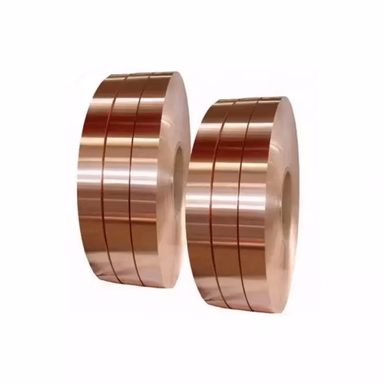 China High Quality C1100/C1020/C1220 Pure Copper Brass Copper Foil Strip